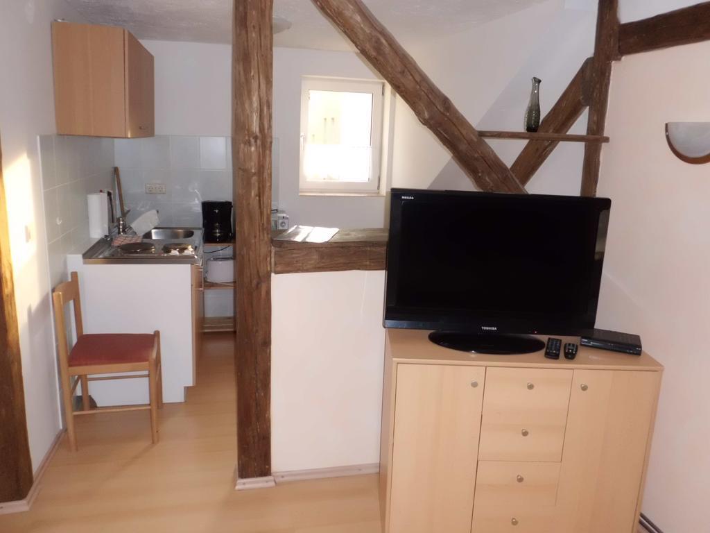 Fewo Am Triebischbrunnen Meißen Kamer foto